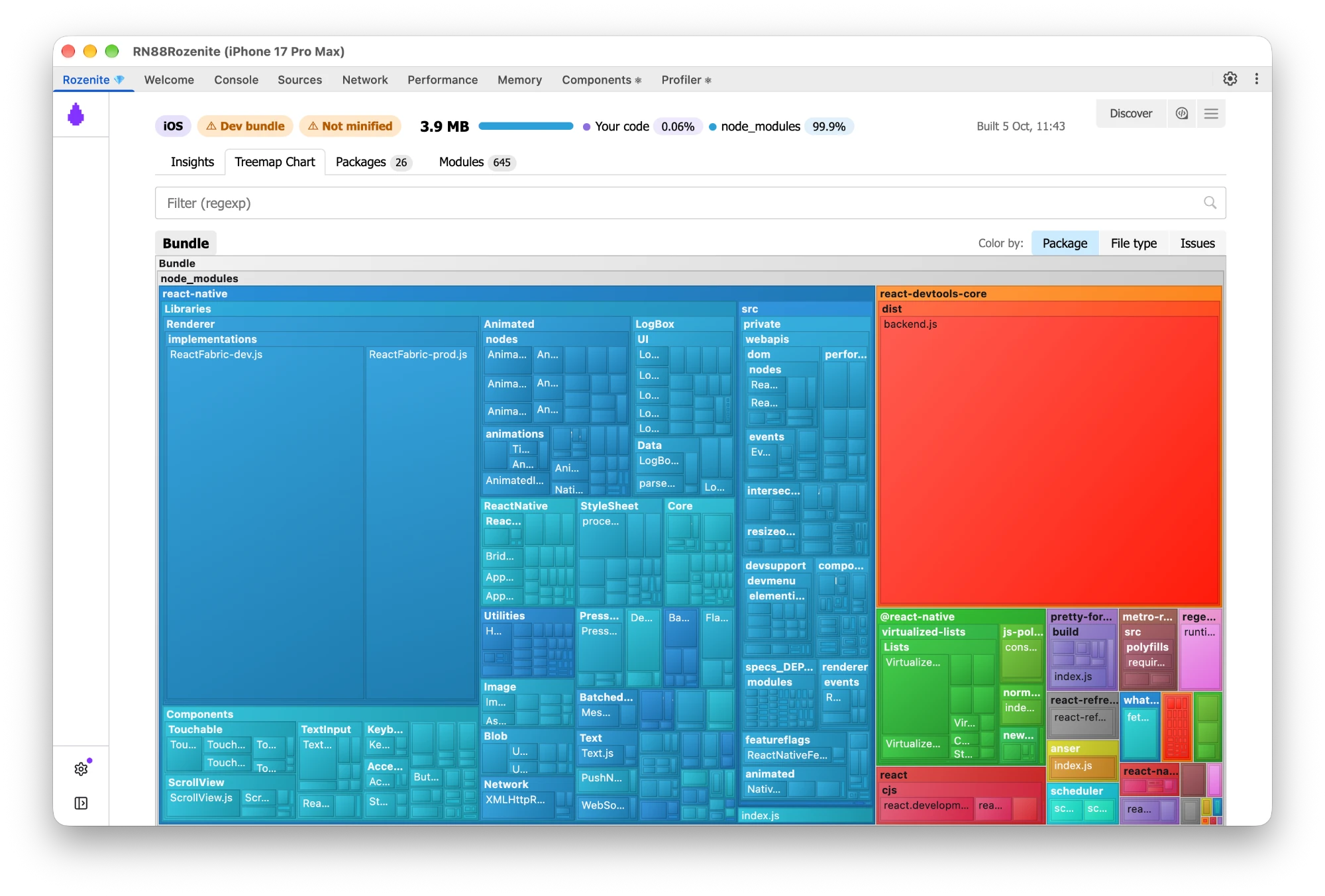 Bundle Discovery inside React Native DevTools (Rozenite)